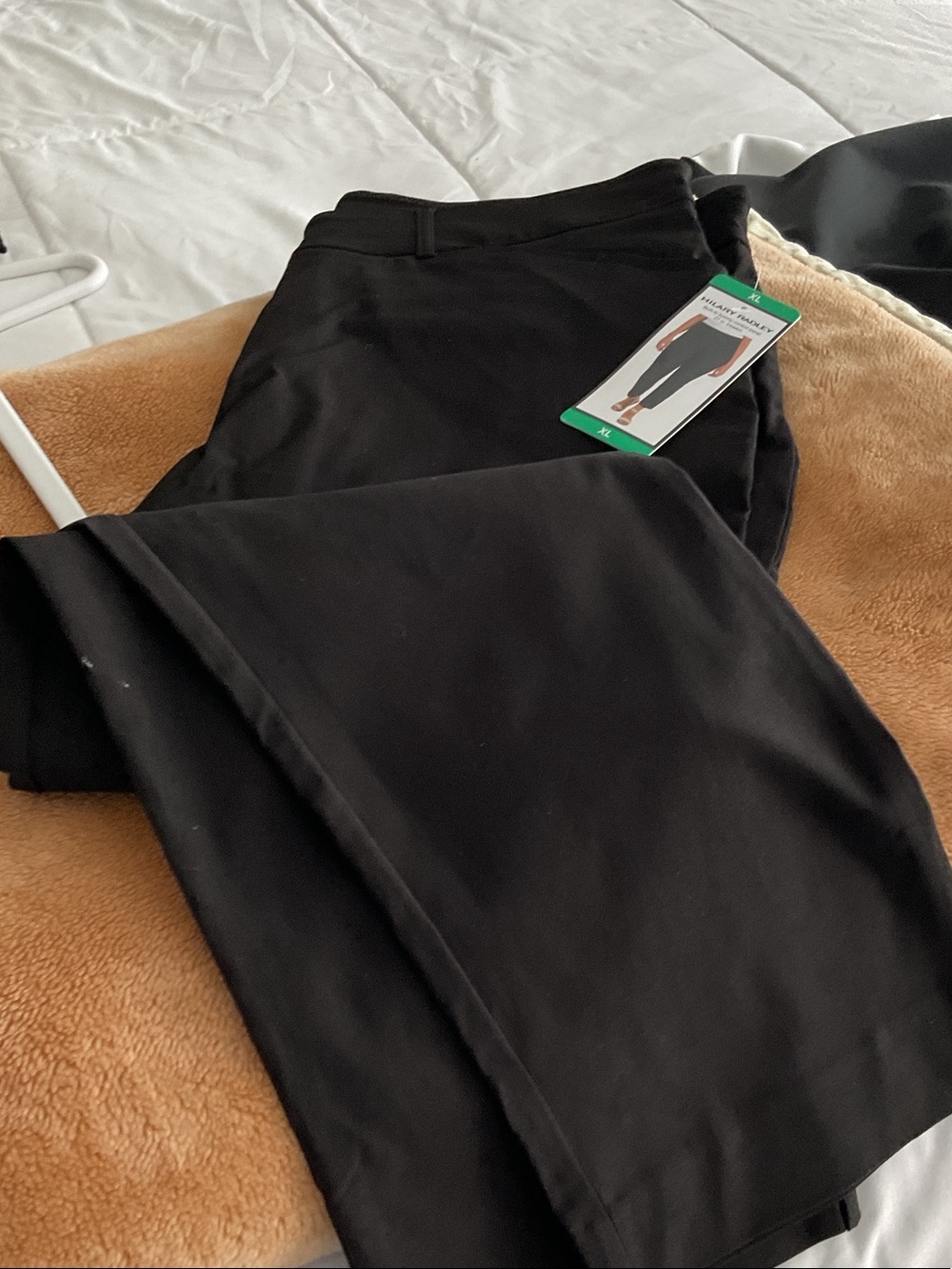 Hilary Radley Black Chinos - Straight Leg
